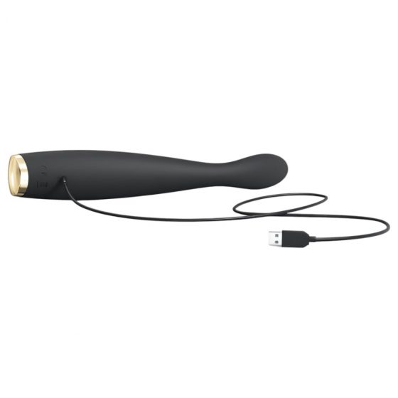 Dorcel G-slim - dobíjací vibrátor na bod G (čierny)