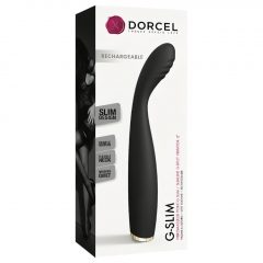 Dorcel G-slim - dobíjací vibrátor na bod G (čierny)