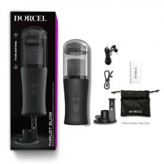   Dorcel Thrust Blow - nabíjací masturbátor - umelá vagína (čierny)