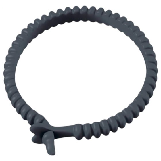 Dorcel Rimba Adjust Ring - nastaviteľný silikónový krúžok na penis (sivý)