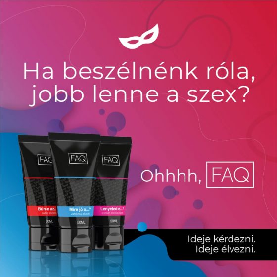 FAQ - Prehltnete...? lubrikant s príchuťou jahoda (50 ml)