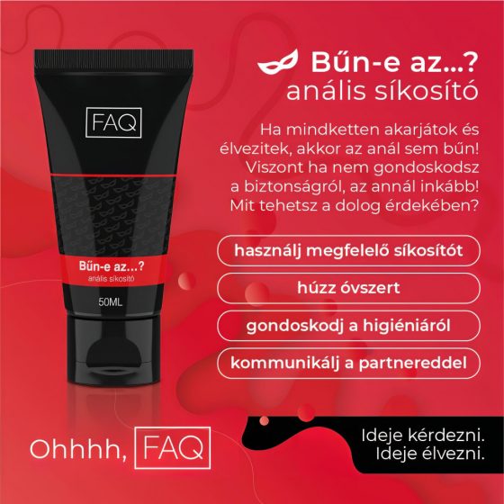 / FAQ - Je trestné...? análny lubrikant (50 ml)