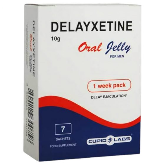 Delayxetine - výživový doplnok - gél - pre mužov (7 vrecúšok)