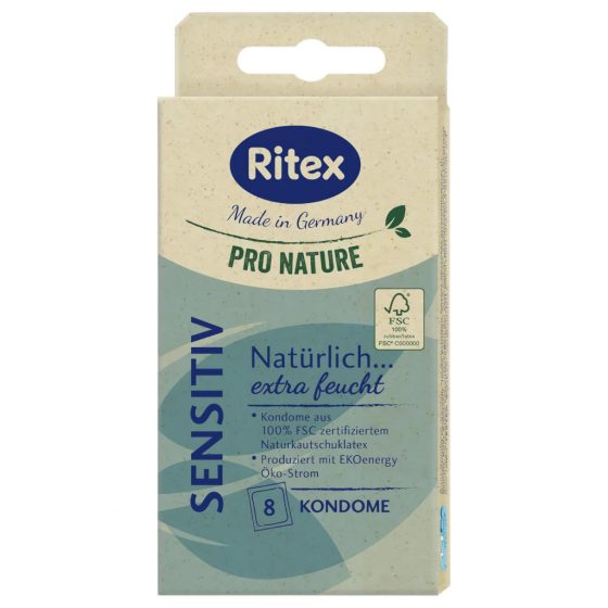 RITEX Pro Nature Sensitive - kondóm (8ks)