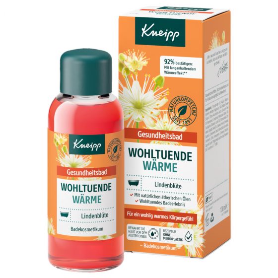 Kneipp Kúpeľový olej - Upokojujúce teplo (100 ml)