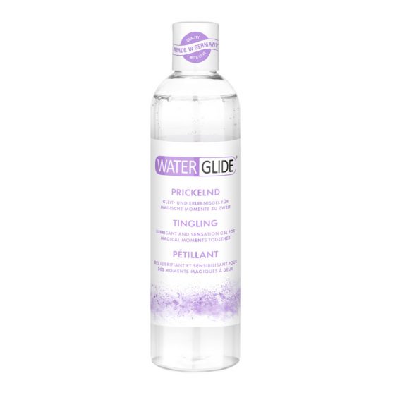 Waterglide Tingling - mravenčiaci lubrikant na báze vody (300 ml)