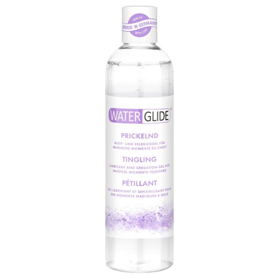 Waterglide Tingling - mravenčiaci lubrikant na báze vody (300 ml)