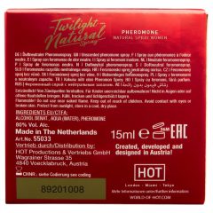   HOT Twilight Pheromone Natural women - feromónový parfém pre ženy (15ml) - bez vône