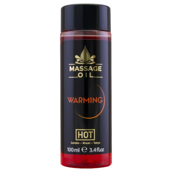 Masážny olej na starostlivosť o pokožku HOT - hrejivý účinok (100 ml)