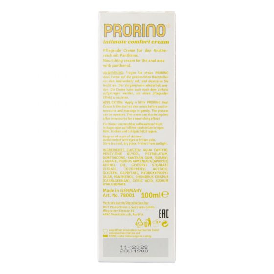 HOT Prorino - Análny krém (100 ml)