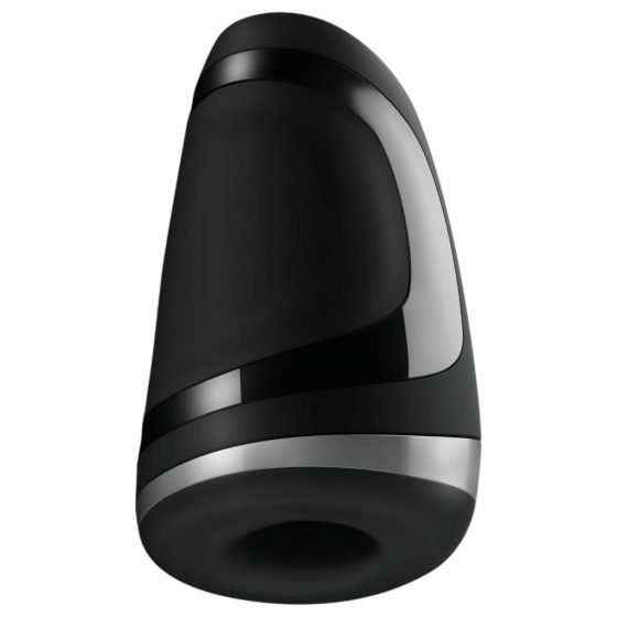 Satisfyer Men Heat Vibration - nabíjací vibrátor na žaluď s ohrevacou funkciou (čierny)