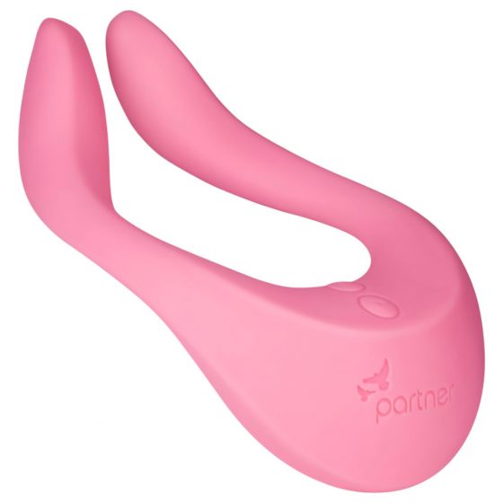 Satisfyer Endless Joy - nabíjací párový vibrátor (ružový)