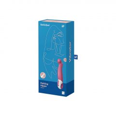   Satisfyer Petting Hippo - nabíjací, vodotesný vibrátor (purpurový)