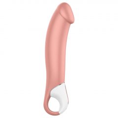   Satisfyer Master - vodotesný žaluďový vibrátor na batérie (prírodný)