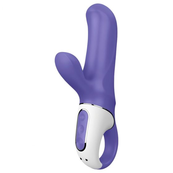 Satisfyer Magic Bunny - vodotesný, nabíjací vibrátor s ramienkom na klitoris (modrý)