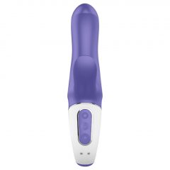   Satisfyer Magic Bunny - vodotesný, nabíjací vibrátor s ramienkom na klitoris (modrý)