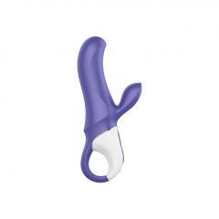   Satisfyer Magic Bunny - vodotesný, nabíjací vibrátor s ramienkom na klitoris (modrý)