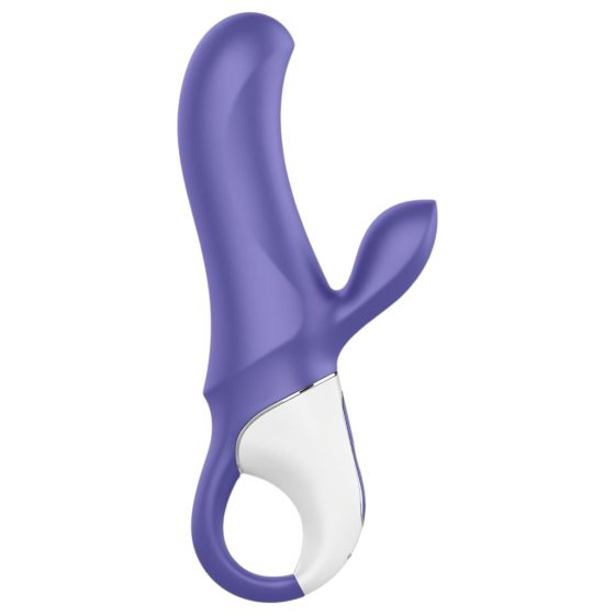 Satisfyer Magic Bunny - vodotesný, nabíjací vibrátor s ramienkom na klitoris (modrý)