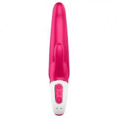   Satisfyer Mr. Rabbit - vodotesný, nabíjací vibrátor s ramienkom na klitoris (ružový)