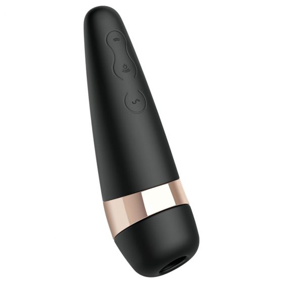 Satisfyer Pro 3+ - nabíjací, vodotesný stimulátor na klitoris (čierny)