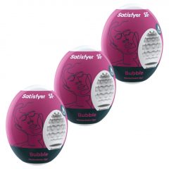 Satisfyer Egg Bubble - masturbačné vajíčko set (3 ks)