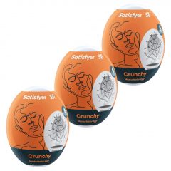 Satisfyer Egg Crunchy - masturbačné vajíčka set (3 ks)