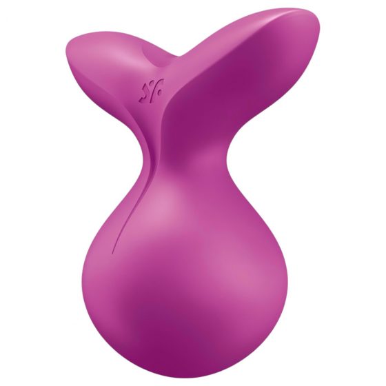 Satisfyer Viva la Vulva 3 - nabíjateľný, vodotesný klitorisový vibrátor (fialový)