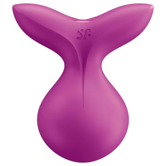 Satisfyer Viva la Vulva 3 - nabíjateľný, vodotesný klitorisový vibrátor (fialový)