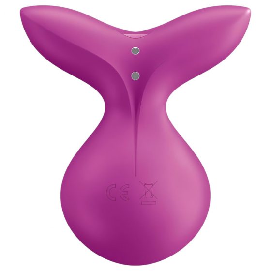 Satisfyer Viva la Vulva 3 - nabíjateľný, vodotesný klitorisový vibrátor (fialový)