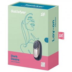   Satisfyer Dark Desire - nabíjací vibrátor na klitoris (čierny)