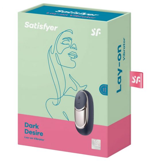 Satisfyer Dark Desire - nabíjací vibrátor na klitoris (čierny)