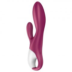   Satisfyer Heated Affair - nabíjací vibrátor s ohrevom a ramenom na klitoris (červený)