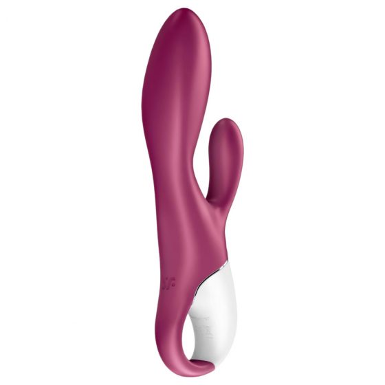 Satisfyer Heated Affair - nabíjací vibrátor s ohrevom a ramenom na klitoris (červený)