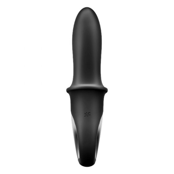 Satisfyer Hot Passion - inteligentný, hrejivý análny vibrátor (čierny)