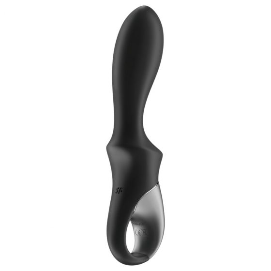 Satisfyer Heat Climax - smart análny vibrátor s funkciou ohrevu (čierny)