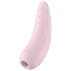   Satisfyer Curvy 2+ -nabíjací vodotesný smart vibrátor a stimulátor klitorisu (ružový)