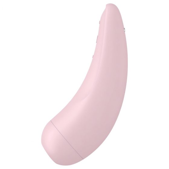 Satisfyer Curvy 2+ -nabíjací vodotesný smart vibrátor a stimulátor klitorisu (ružový)