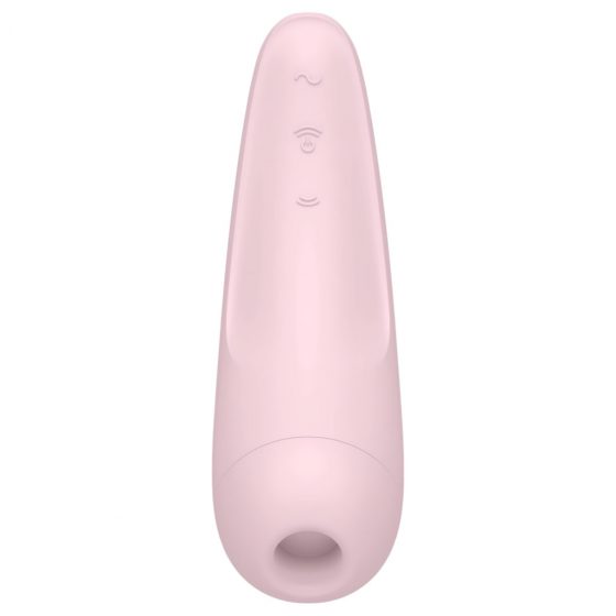 Satisfyer Curvy 2+ -nabíjací vodotesný smart vibrátor a stimulátor klitorisu (ružový)