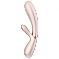   Satisfyer Hot Lover - inteligentný, nabíjací, ohrievajúci vibrátor (strieborný)