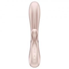   Satisfyer Hot Lover - inteligentný, nabíjací, ohrievajúci vibrátor (strieborný)