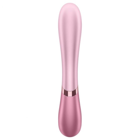 Satisfyer Hot Lover - inteligentný, nabíjací, ohrievajúci vibrátor (ružový)