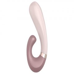   Satisfyer Heat Wave - inteligentný, pákový vibrátor s ohrevom (béžový)