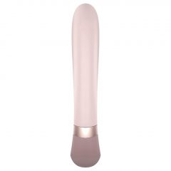   Satisfyer Heat Wave - inteligentný, pákový vibrátor s ohrevom (béžový)