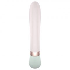   Satisfyer Heat Wave - inteligentný, pákový vibrátor s ohrevom (mäta)