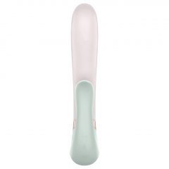   Satisfyer Heat Wave - inteligentný, pákový vibrátor s ohrevom (mäta)