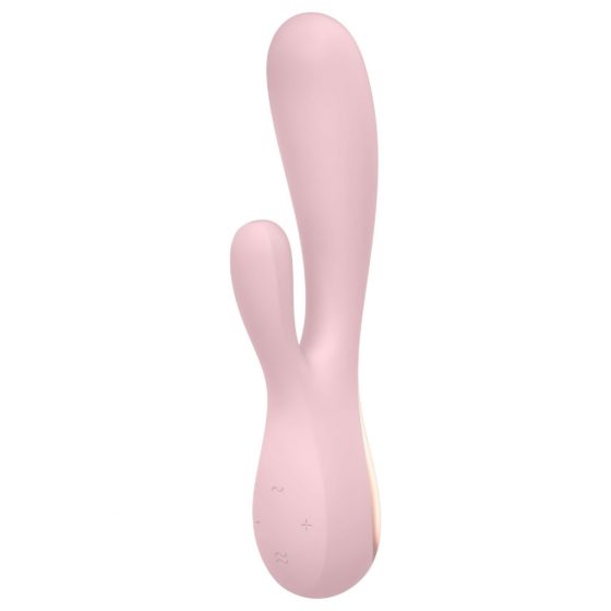 Satisfyer Mono Flex - nabíjací, vodotesný smart vibrátor (bledo ružový)