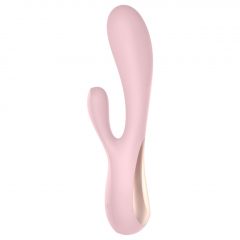   Satisfyer Mono Flex - nabíjací, vodotesný smart vibrátor (bledo ružový)