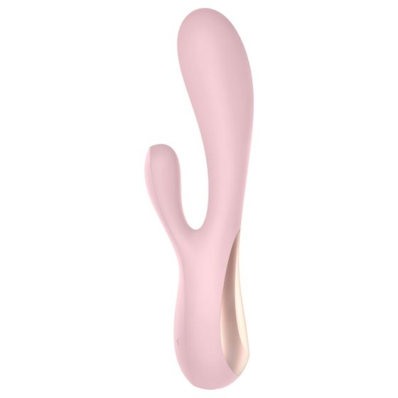 Satisfyer Mono Flex - nabíjací, vodotesný smart vibrátor (bledo ružový)