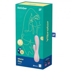   Satisfyer Mono Flex - nabíjací, vodotesný smart vibrátor (bledo ružový)