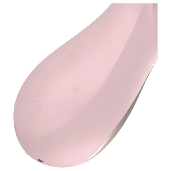 Satisfyer Mono Flex - nabíjací, vodotesný smart vibrátor (bledo ružový)